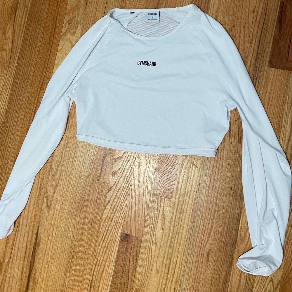 Gymshark long sleeve crop top